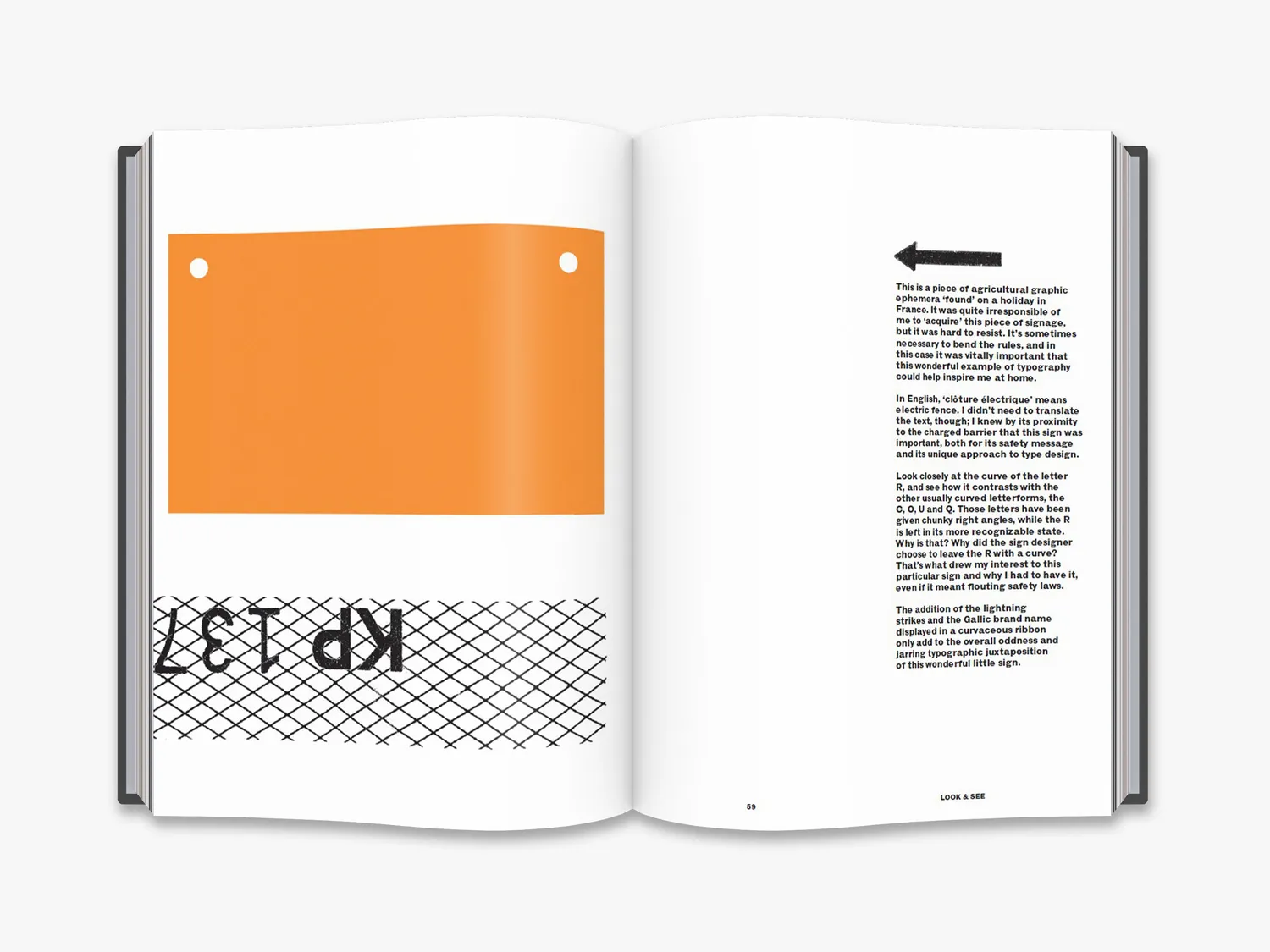 Thames & Hudson Anthony Burrill Look & See bog grafisk design