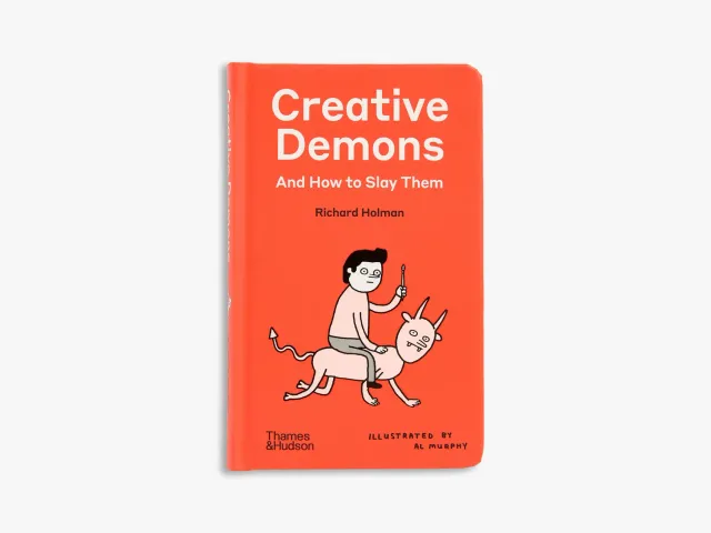 Thames & Hudson Creative Demons bog – kreativitet Holman