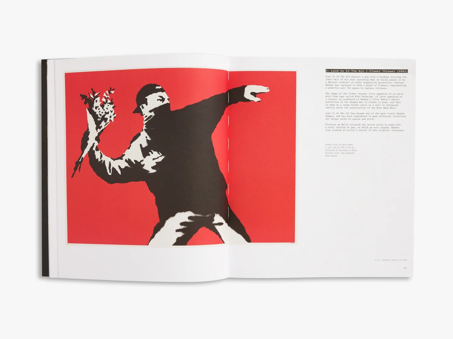 Thames & Hudson Banksy The Prints kunstbog street art
