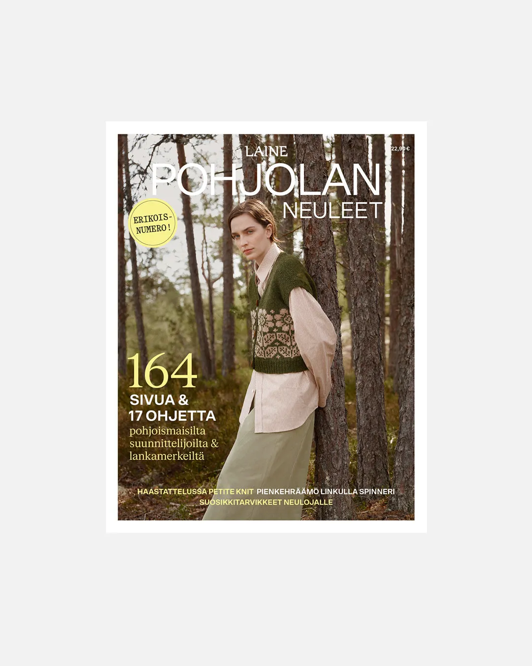 Laine Nordic Knits strikkemagasin særnummer 164 sider