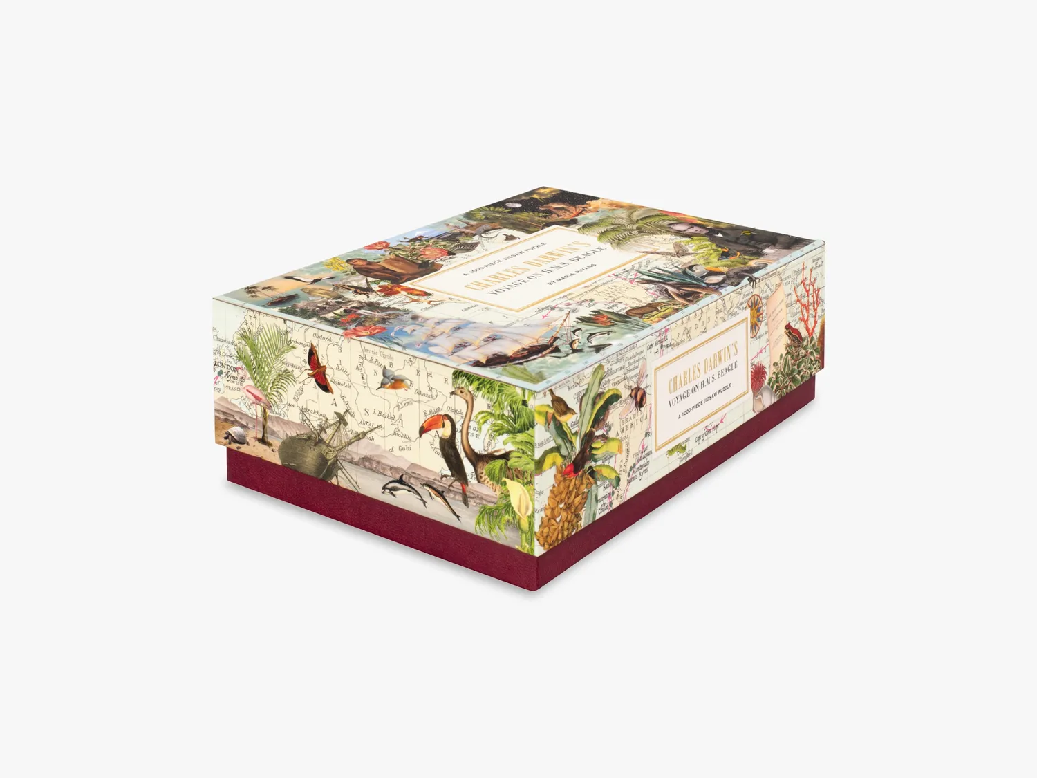 Thames & Hudson Charles Darwin's Voyage puslespil 1000 brikker