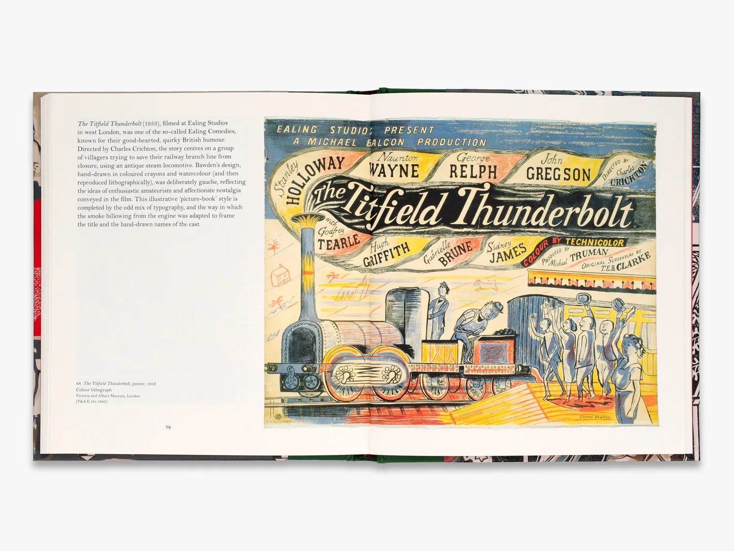 Thames & Hudson Edward Bawden's England bog 85 V&A værker