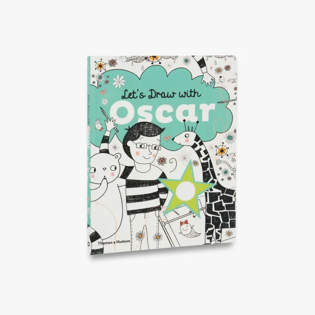 Thames & Hudson Let's Draw with Oscar malebog til børn