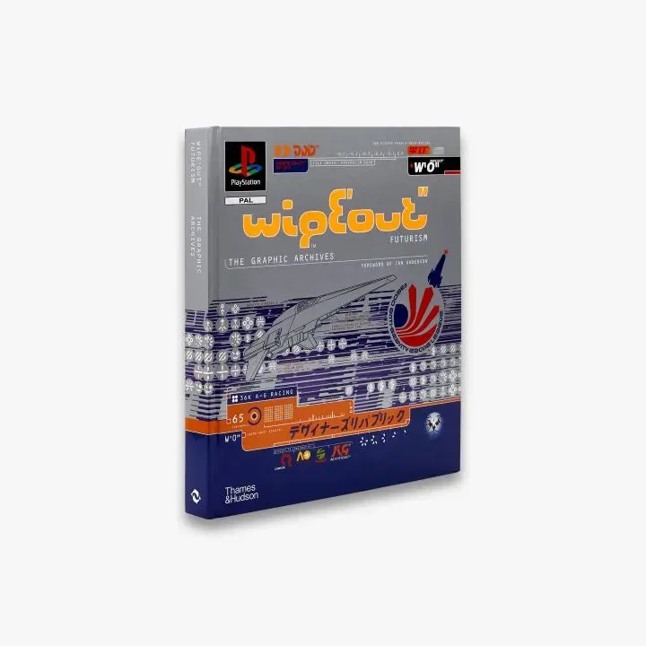 Thames & Hudson WipEout Futurism designbog gaming