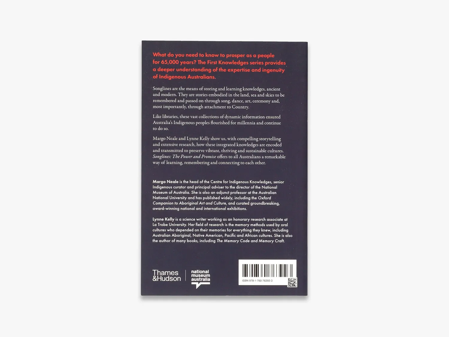 Thames & Hudson Songlines bog aboriginal viden Australien