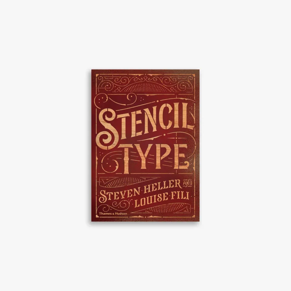 Thames & Hudson Stencil Type designbog skabelonskrift