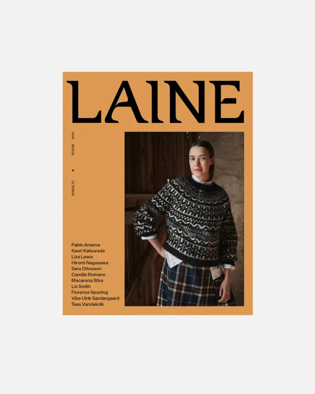 Tukubook Nordic Knits Laine 23 strikkemagasin Borealis engelsk