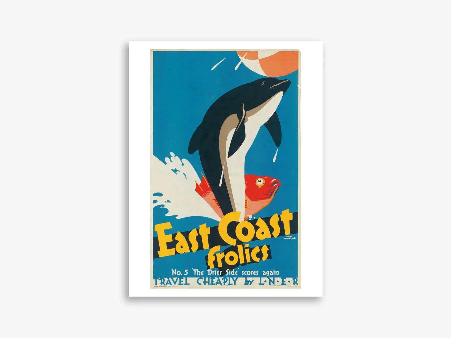 Thames & Hudson Vintage Travel Posters bog med 30 plakater