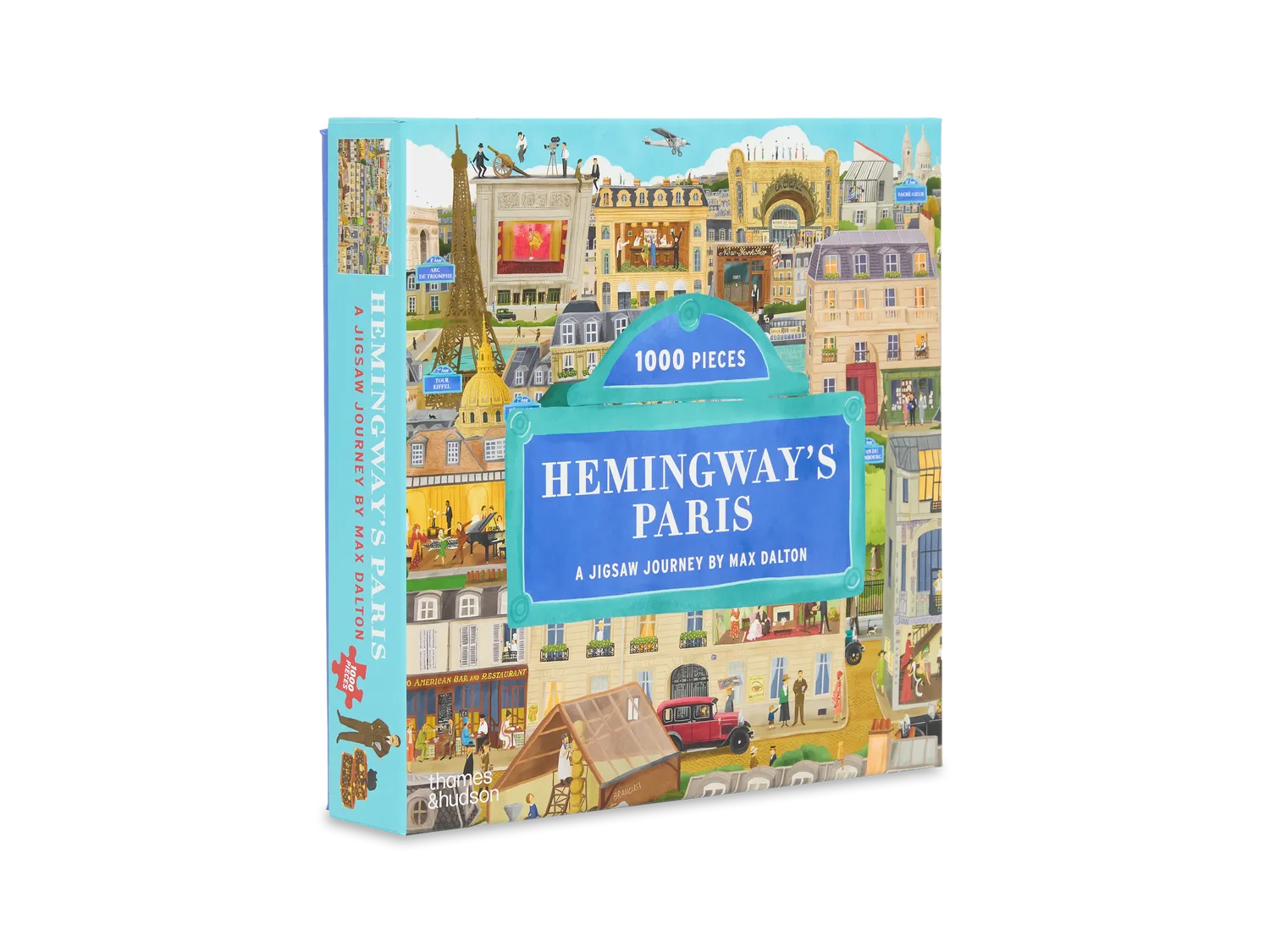 Thames & Hudson Hemingway's Paris puslespil med plakat