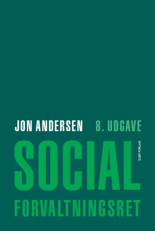 Nyt Juridisk Forlag Socialforvaltningsret fagbog papirbog 8. udg.