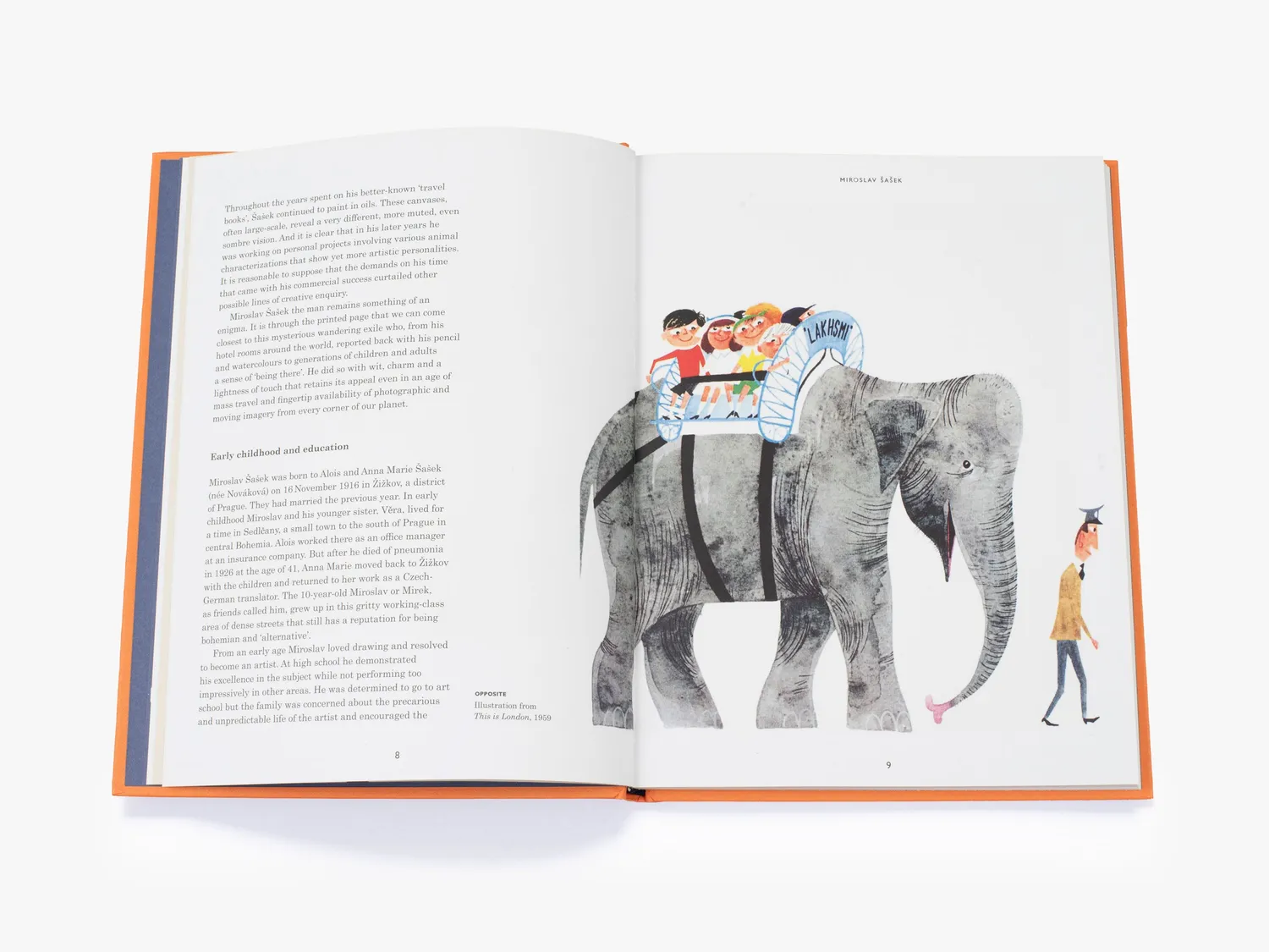 Thames & Hudson The Illustrators Miroslav Šašek bog illustreret