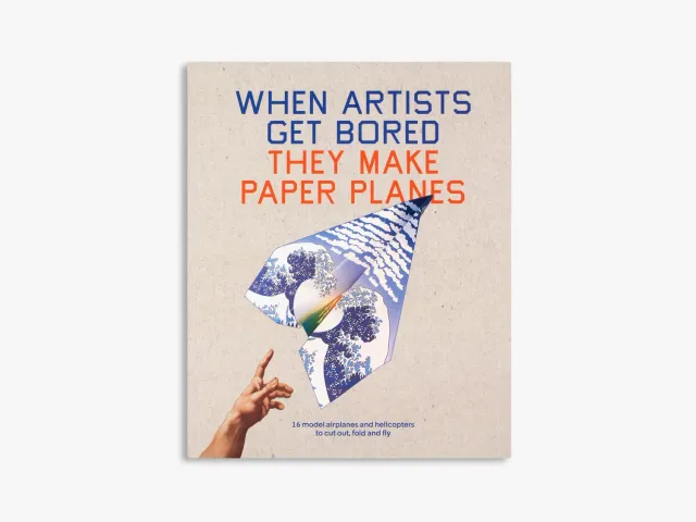 Thames & Hudson When Artists Get Bored They Make Paper Planes bog 16 skabeloner