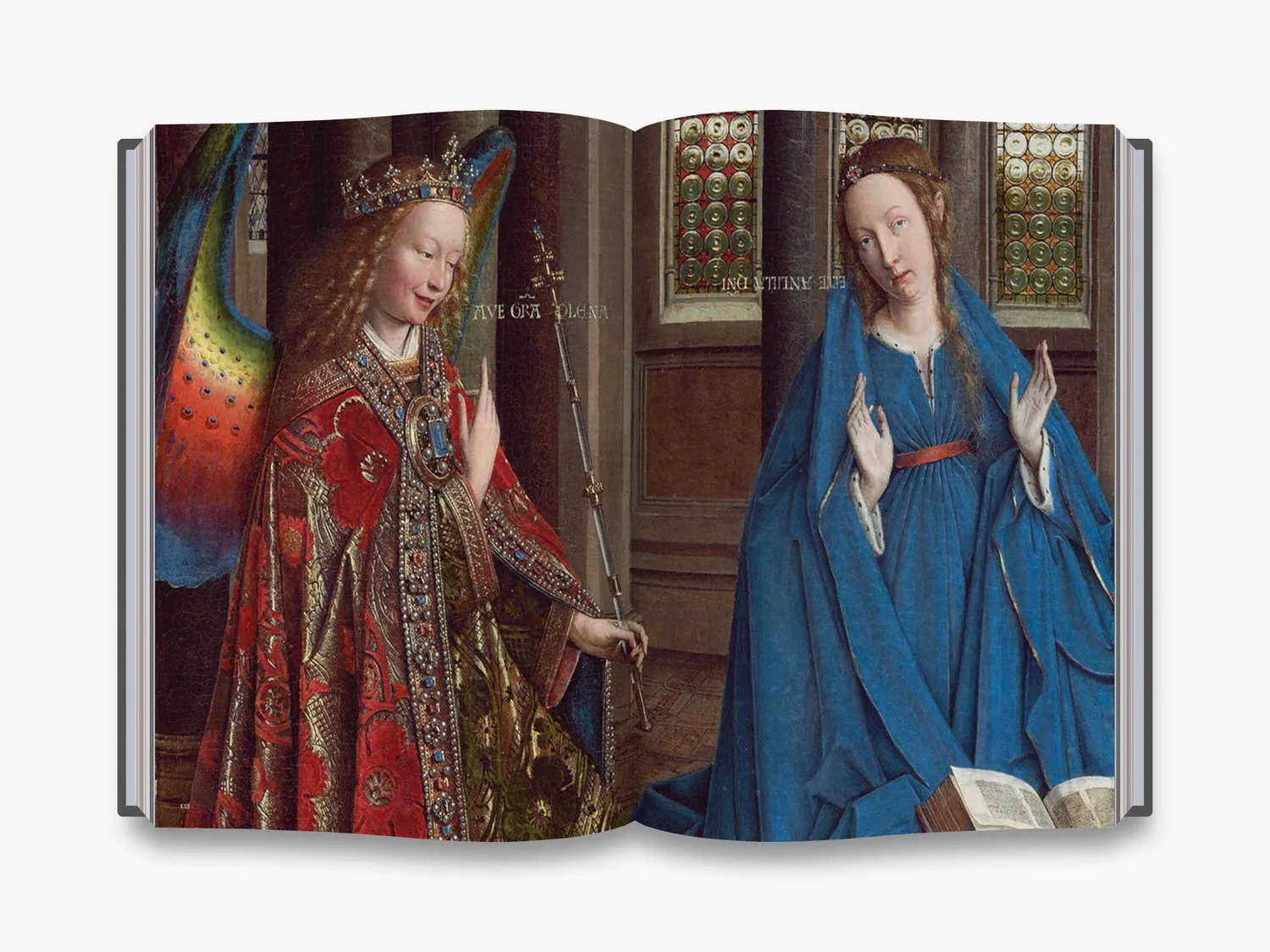 Thames & Hudson Van Eyck bog illustreret udstillingskatalog