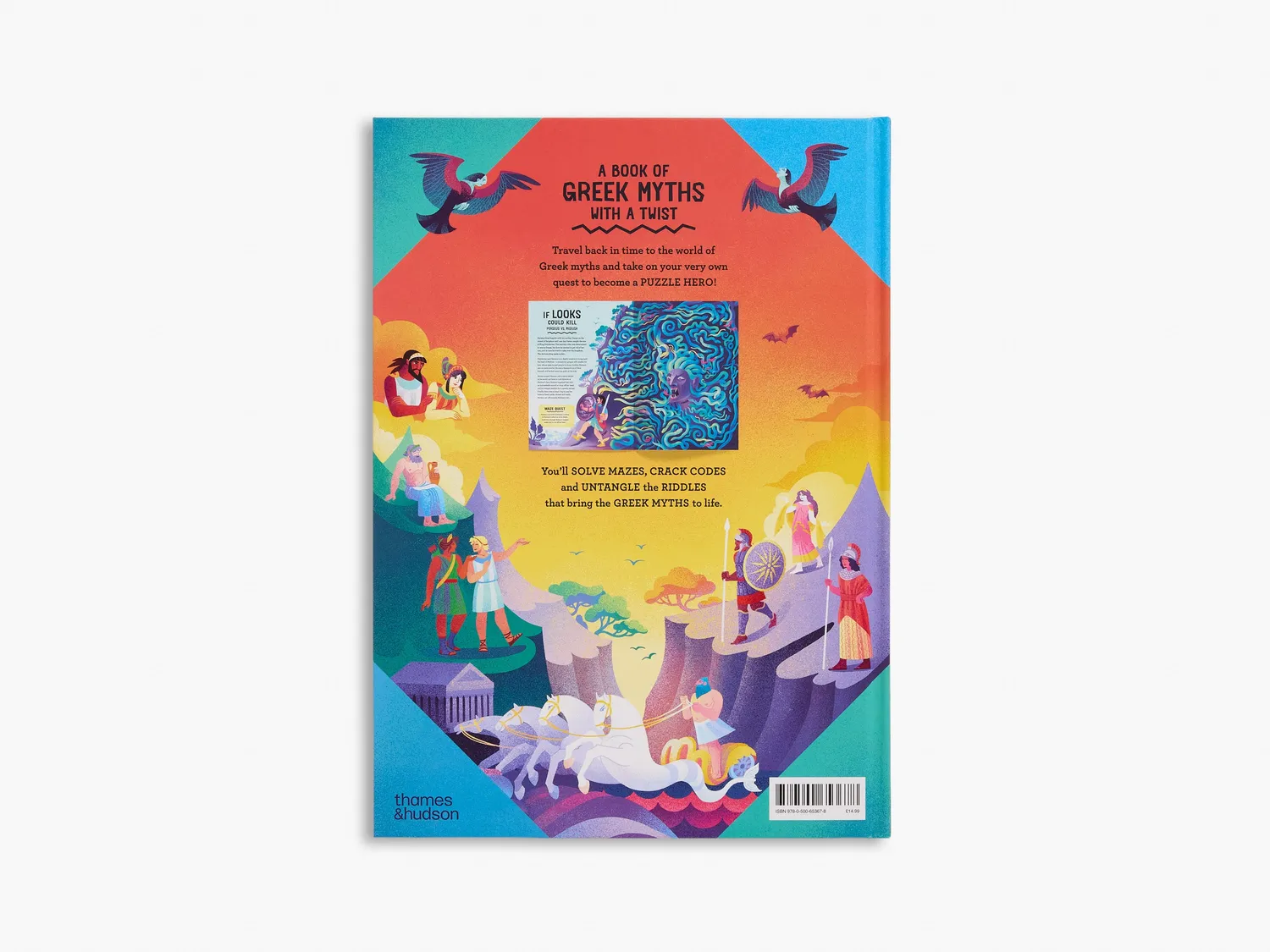 Thames & Hudson Puzzle Hero Greek Myths puslebog – græske myter