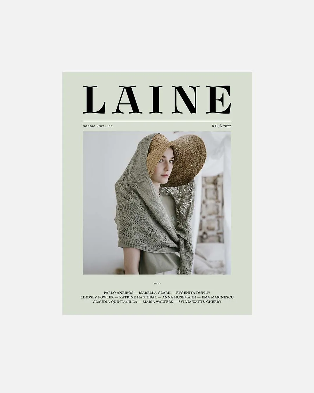 Laine Magazine Issue 14 strikkeblad engelsk sommer