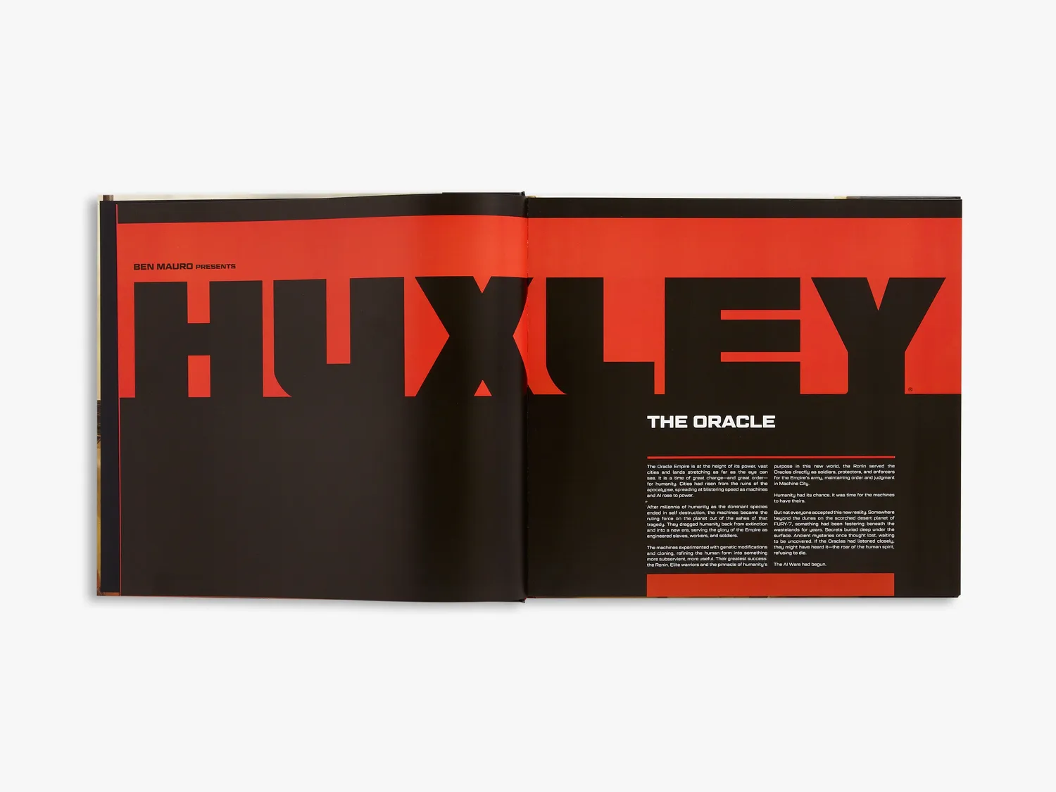 Thames & Hudson HUXLEY: The Oracle graphic novel illustreret bog