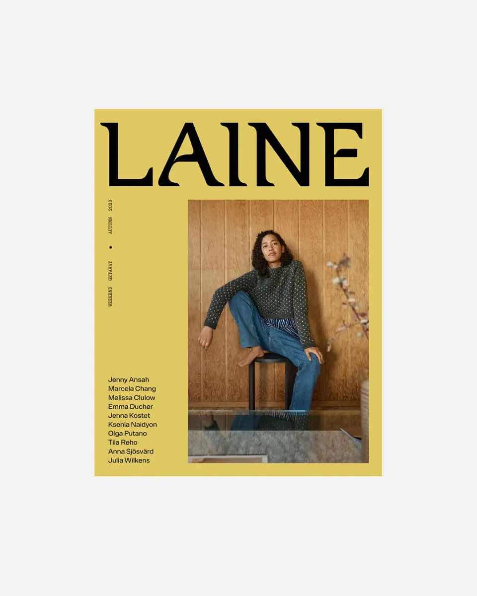 Laine Magazine Issue 18 strikkeblad engelsk efterår