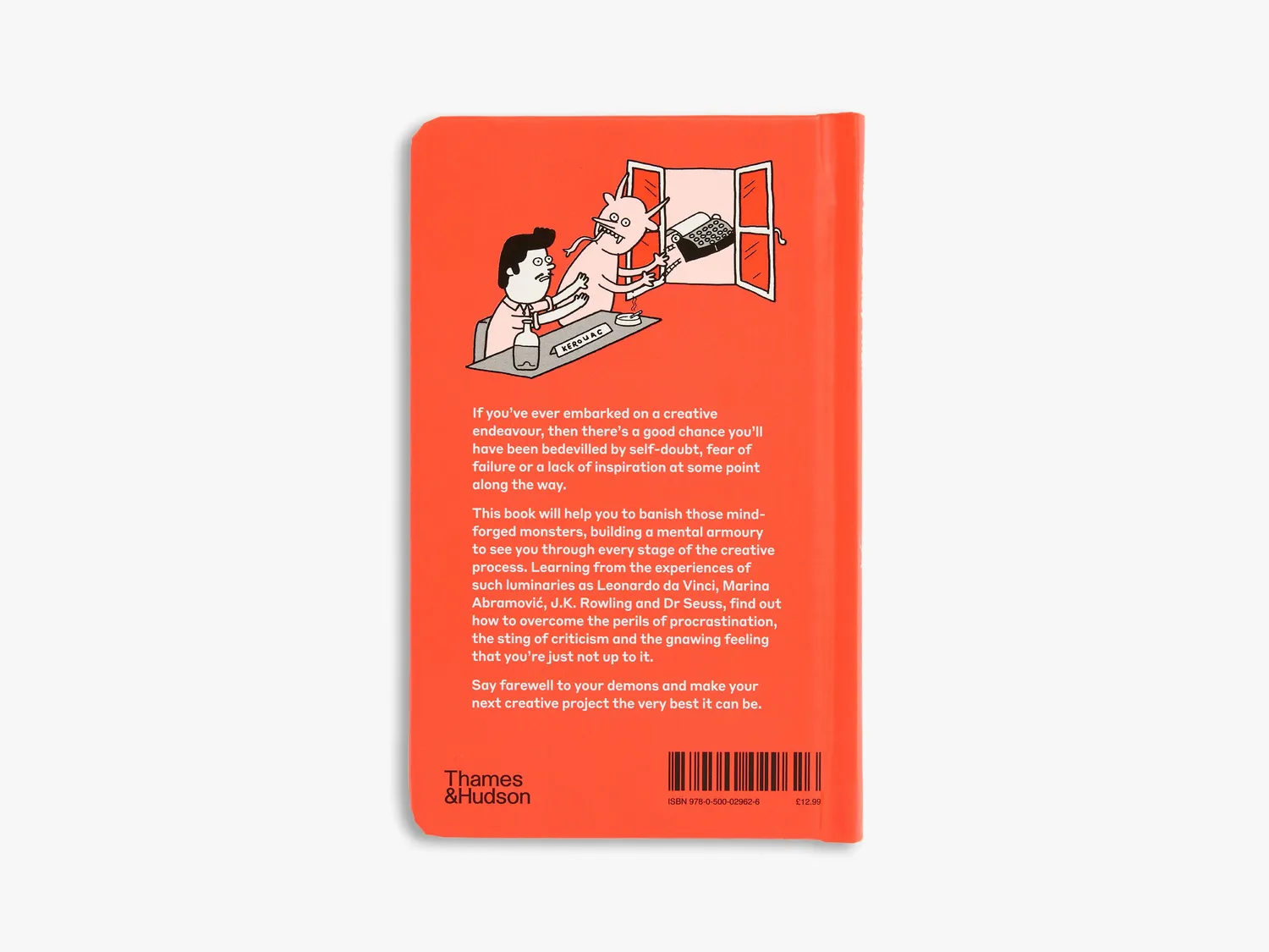 Thames & Hudson Creative Demons bog – kreativitet Holman