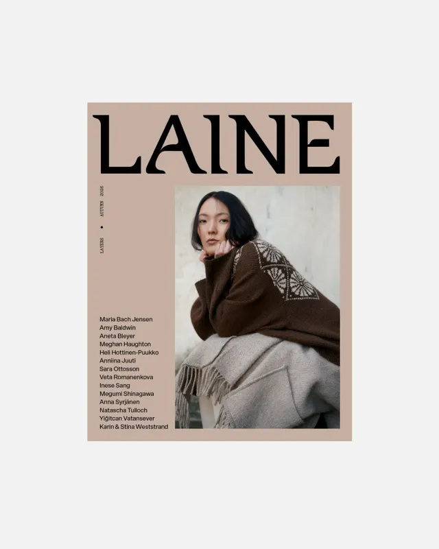 Tukubook Nordic Knits Laine 30 strikkemagasin Layers engelsk
