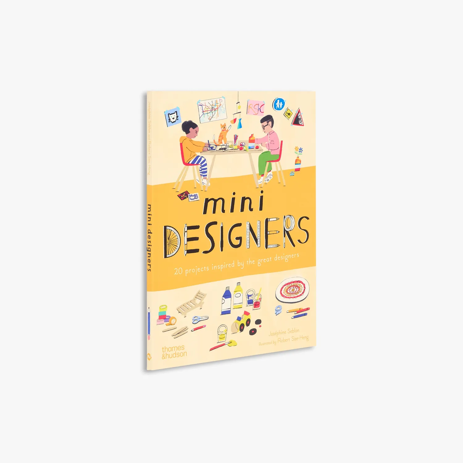 Thames & Hudson Mini Designers Mini Artists aktivitetsbog