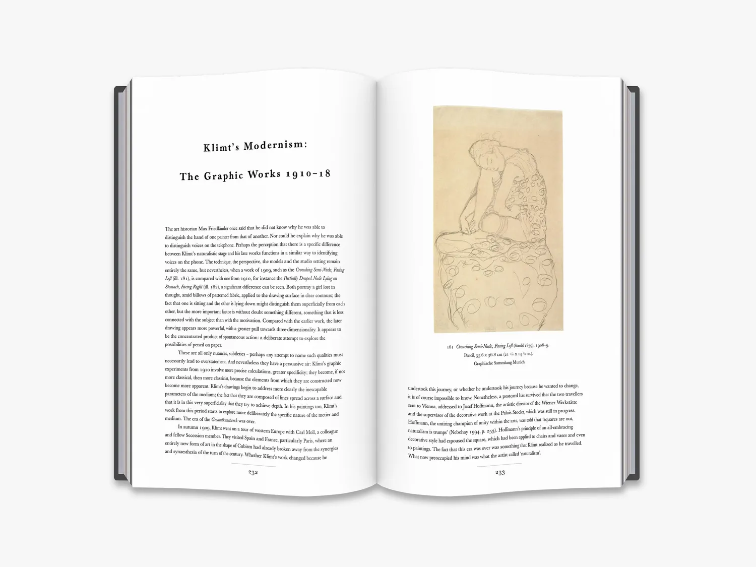 Thames & Hudson Gustav Klimt fagbog om tegninger