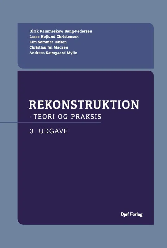 Nyt Juridisk Forlag Rekonstruktion papirbog insolvens