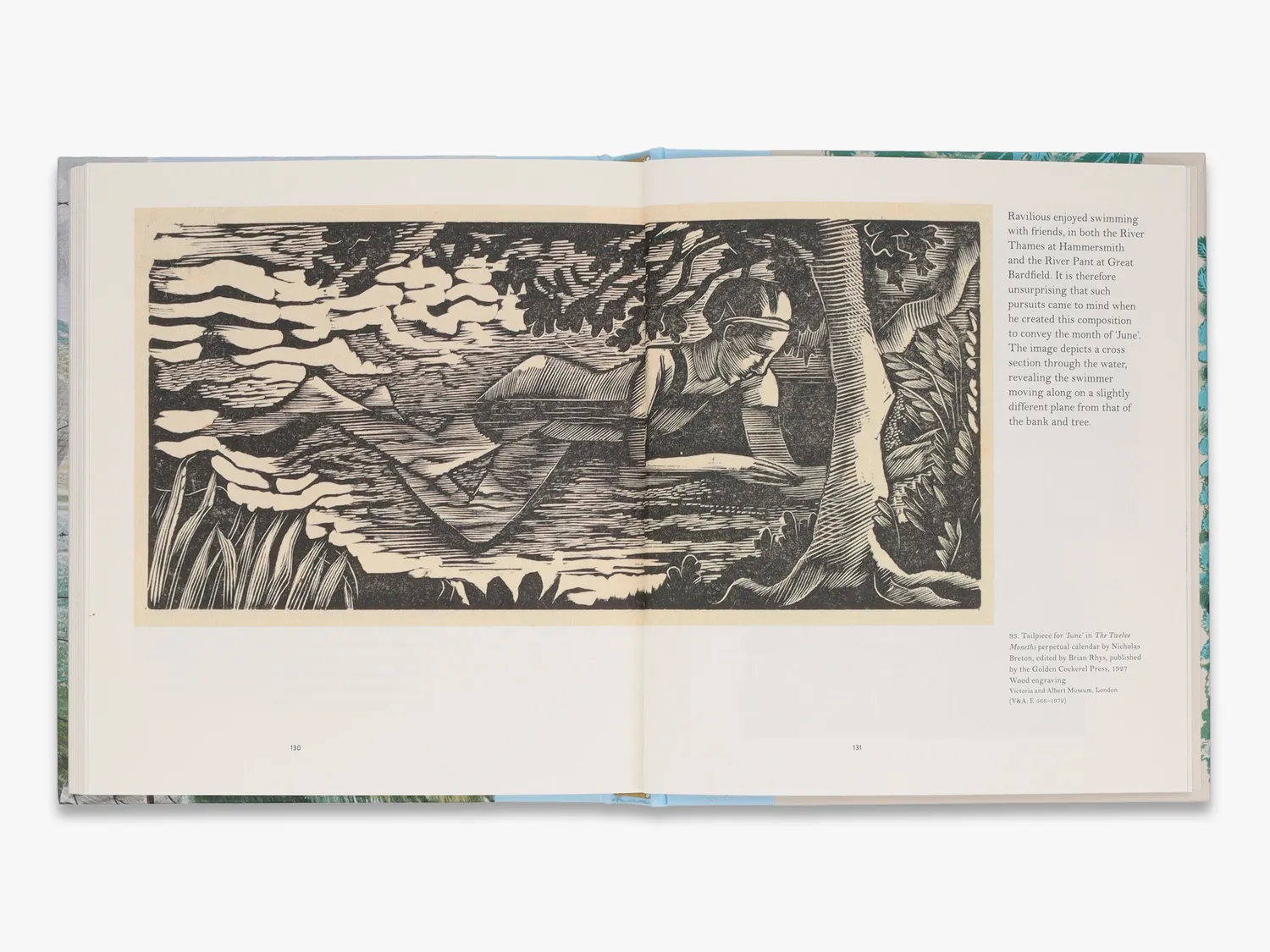 Thames & Hudson Eric Ravilious Landscapes bog – V&A kunstbog