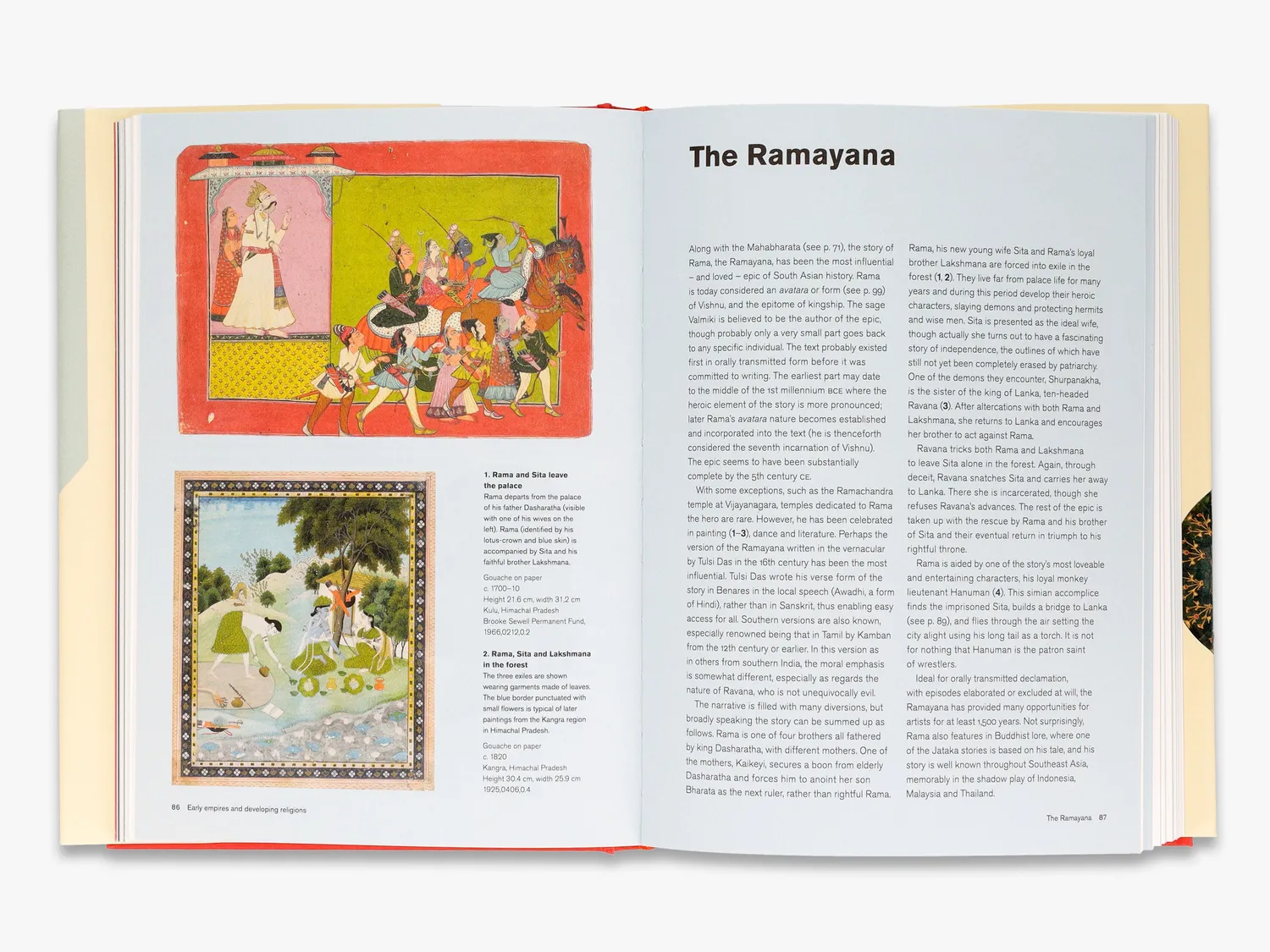 Thames & Hudson India bog – historie i genstande