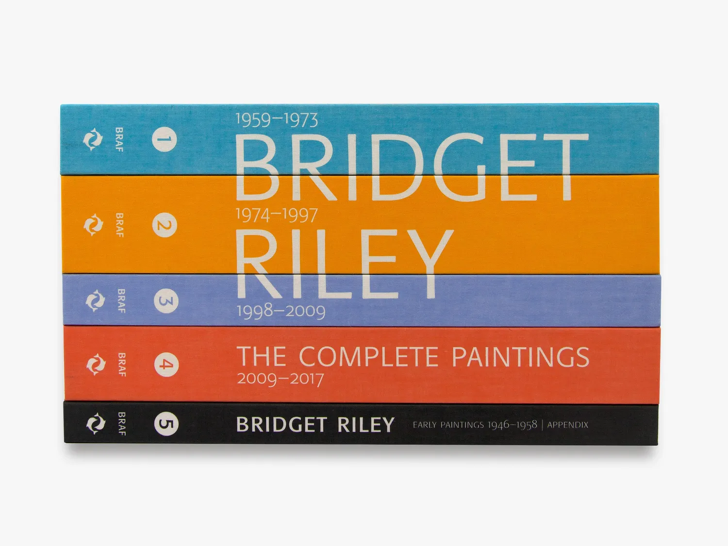 Thames & Hudson Bridget Riley Complete Paintings kunstbog illustreret