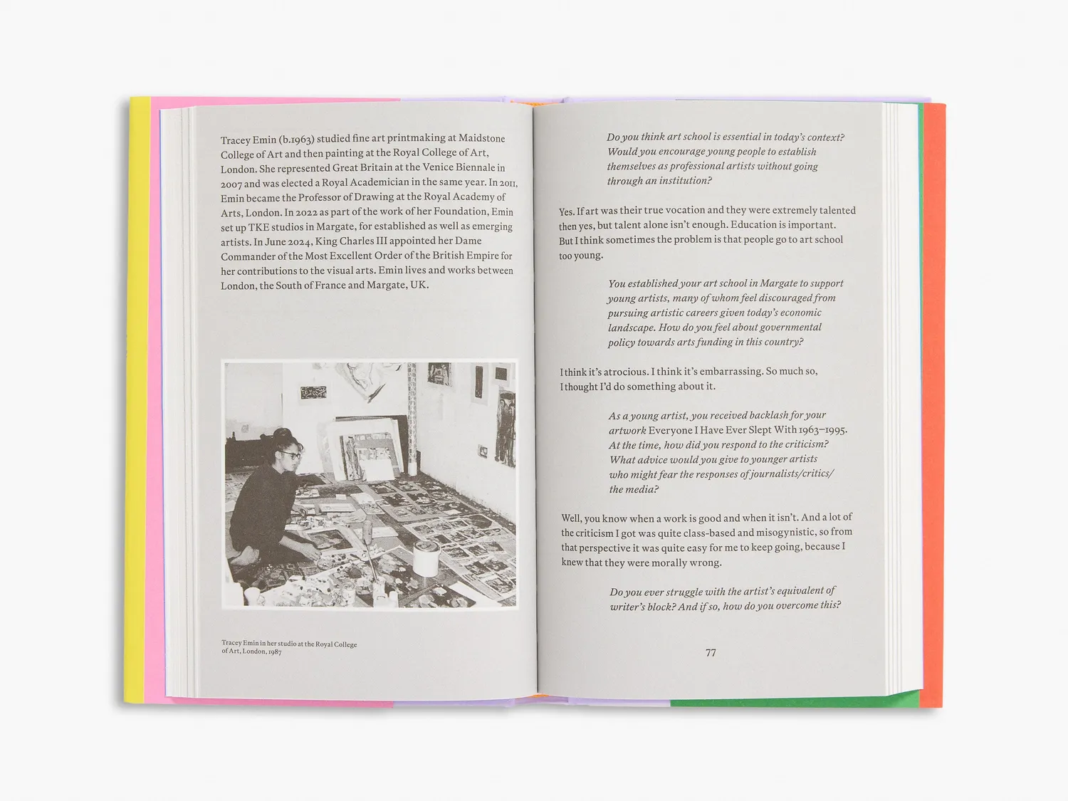 Thames & Hudson Survival Notes bog for kunstnere