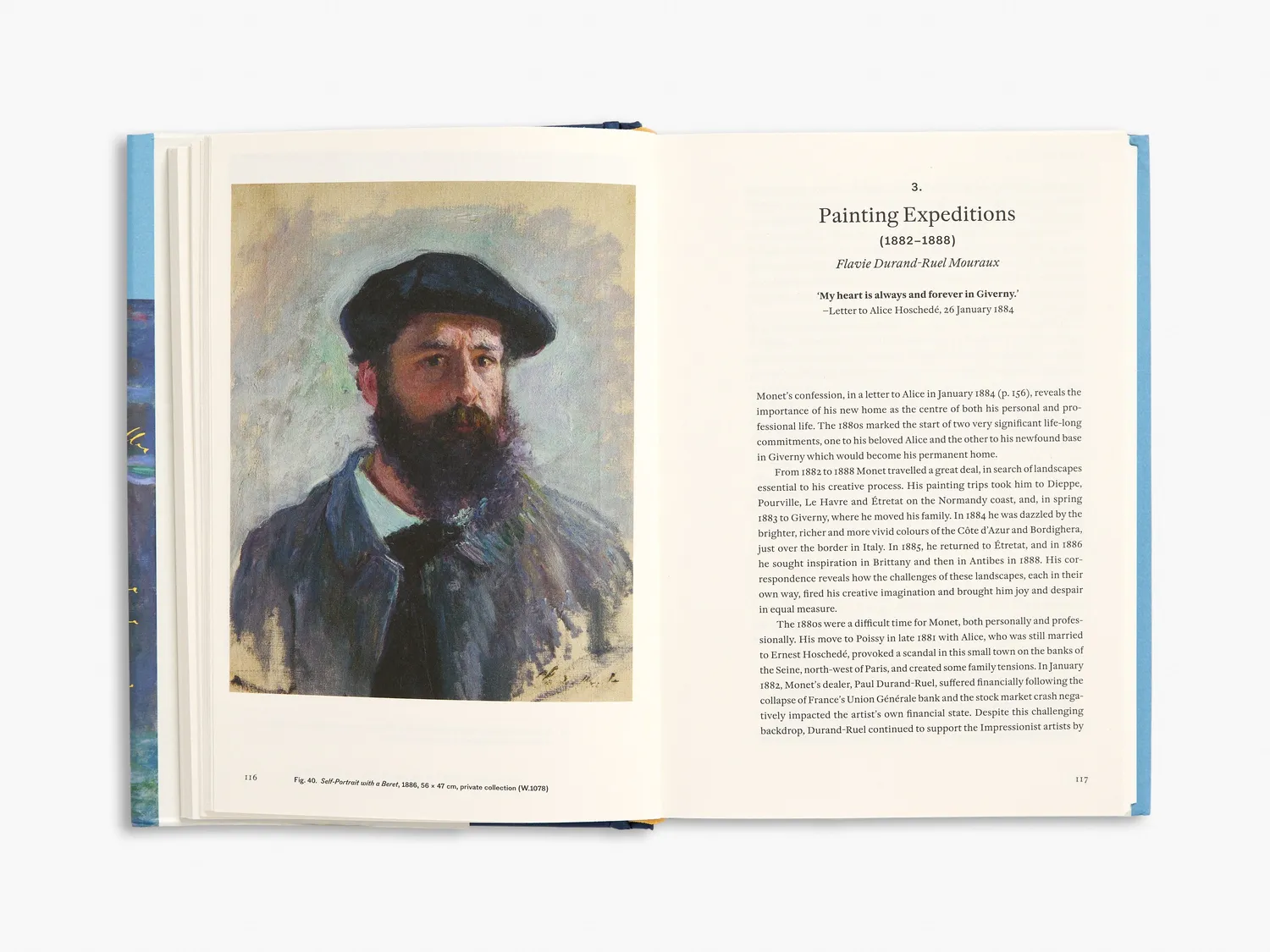 Thames & Hudson Claude Monet Life in Letters bog breve