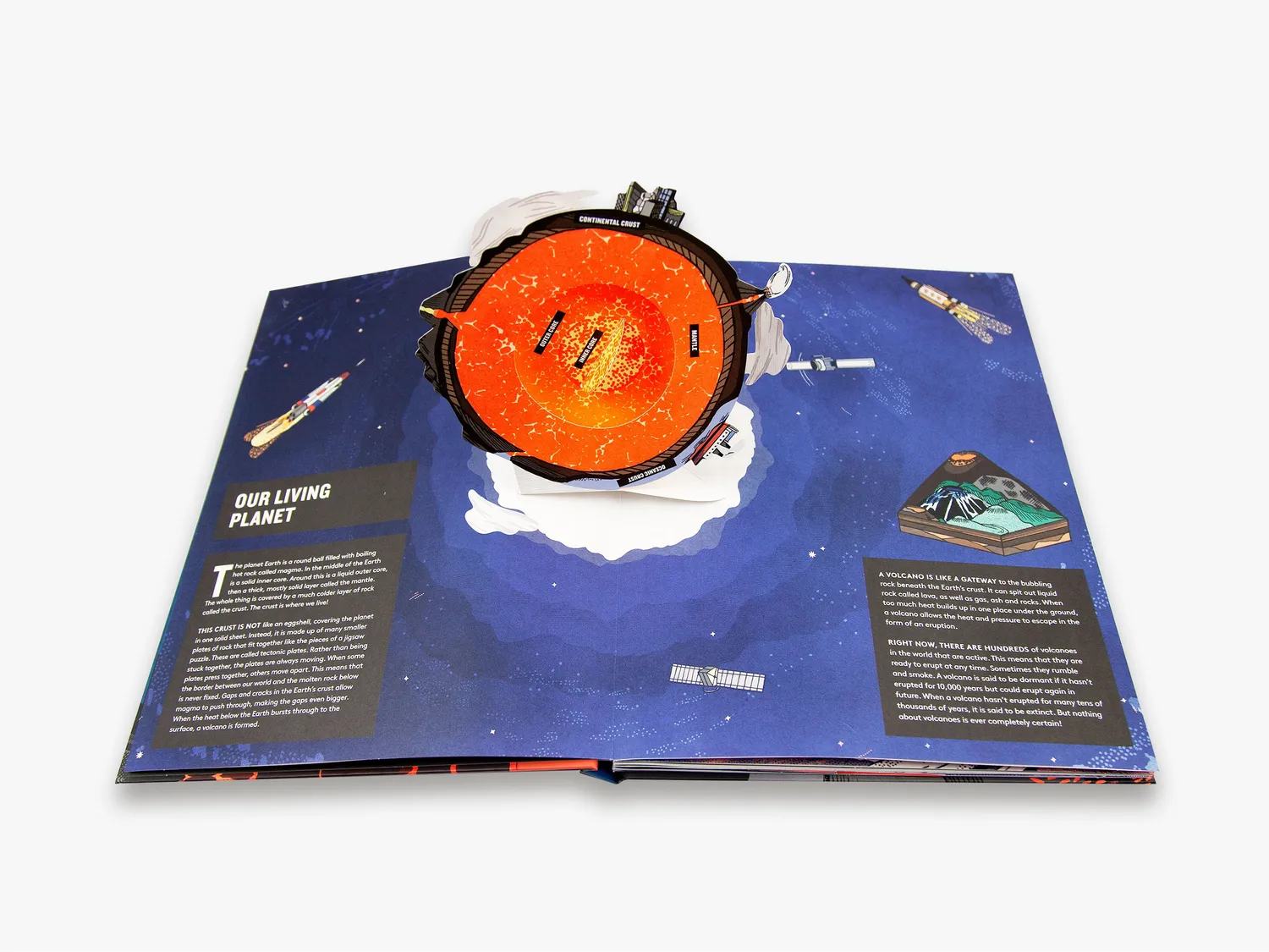 Thames & Hudson Pop-Up Volcano pop-up bog vulkaner