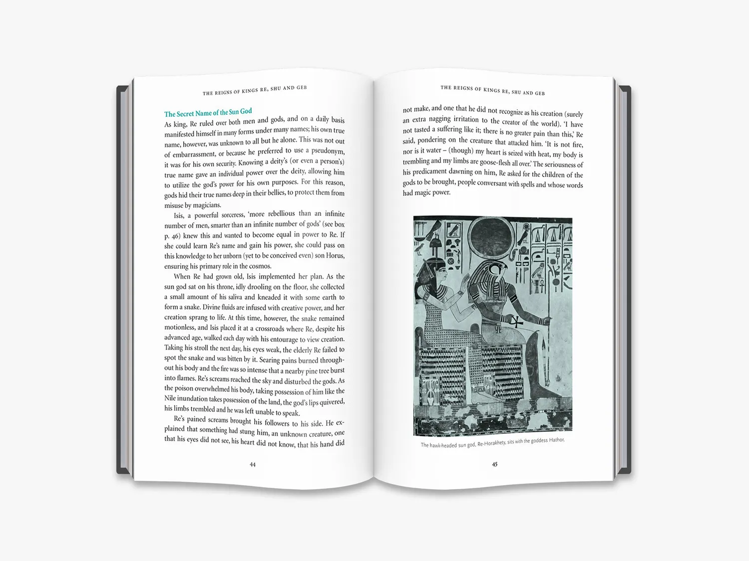 Thames & Hudson Myths The Egyptian Myths fagbog