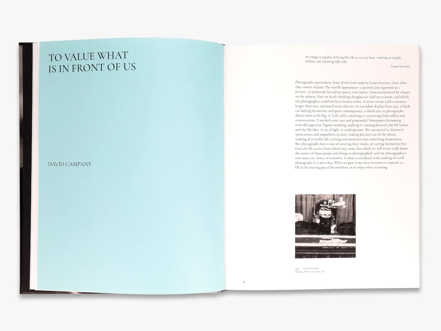 Thames & Hudson Louis Stettner fotobog monografi