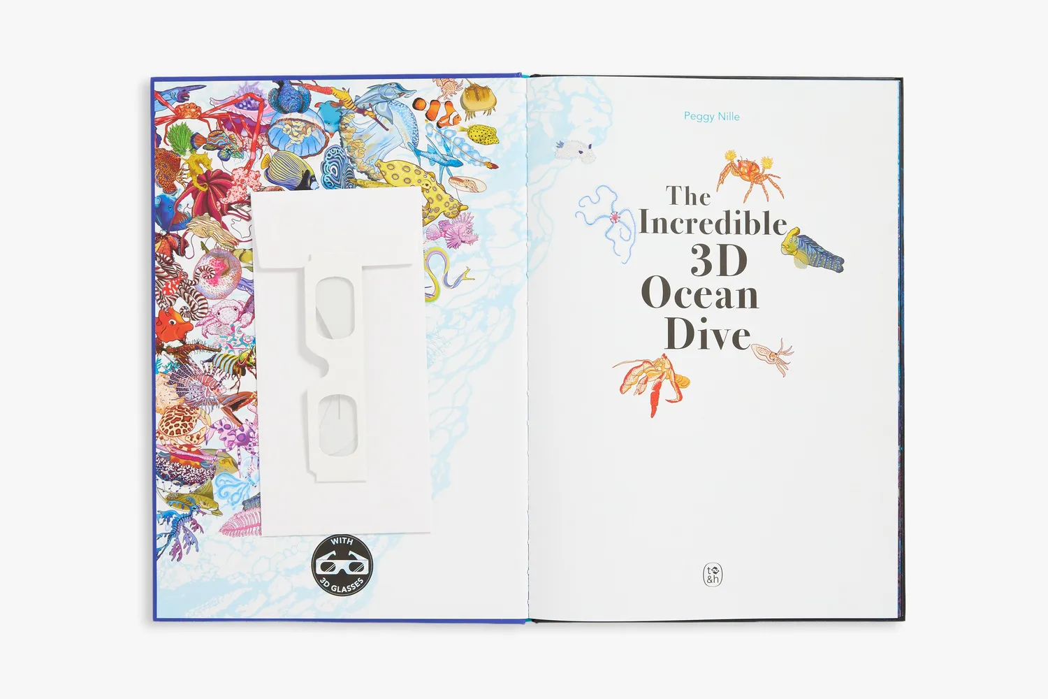Thames & Hudson Incredible 3D Ocean Dive børnebog 3D