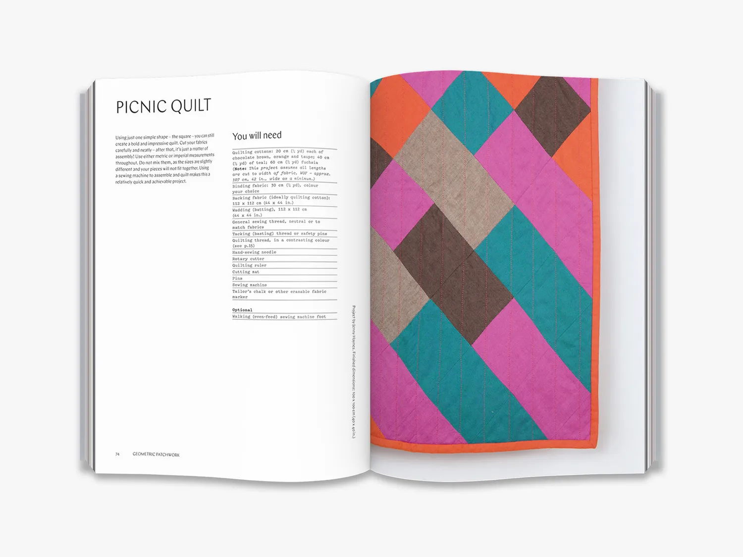 Maker's Guide Patchwork and Quilting sybog 15 projekter