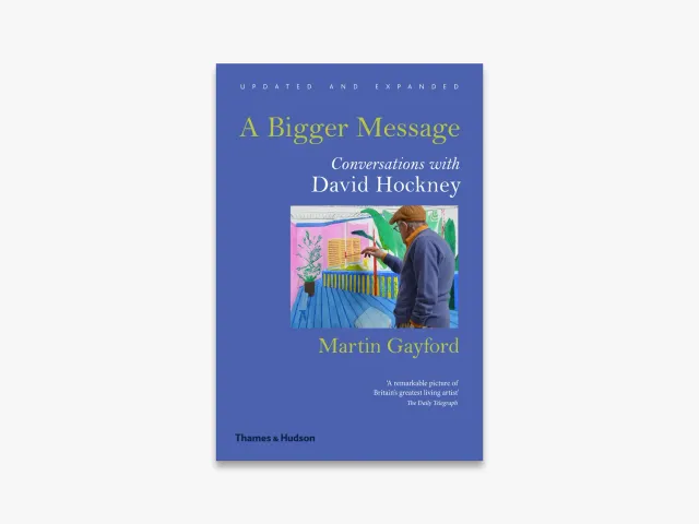 Thames & Hudson A Bigger Message bog – Hockney samtaler