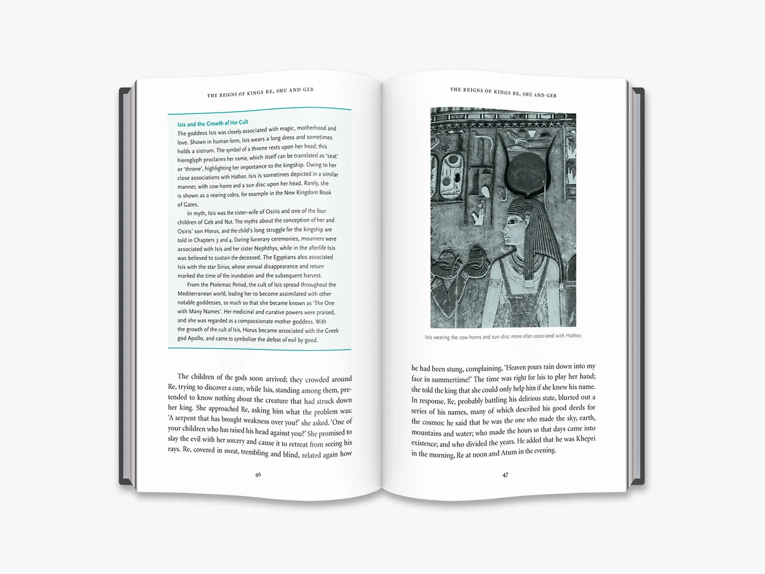 Thames & Hudson Myths The Egyptian Myths fagbog