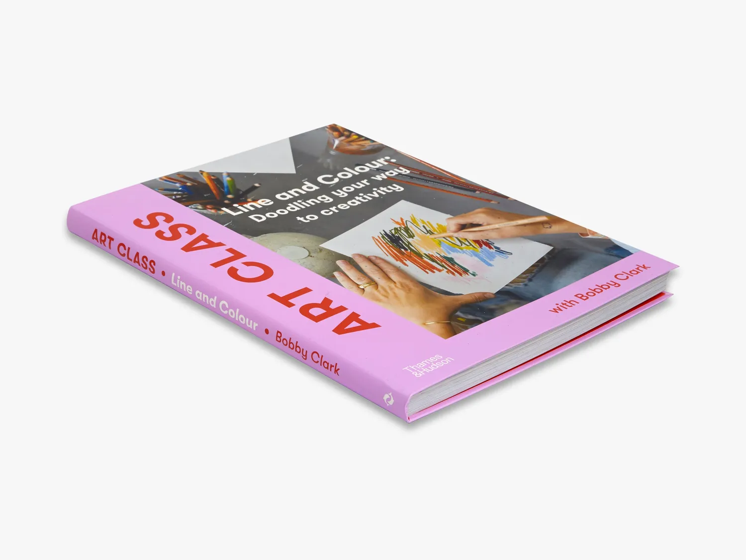 Thames & Hudson Art Class Line and Colour tegnebog 25 øvelser