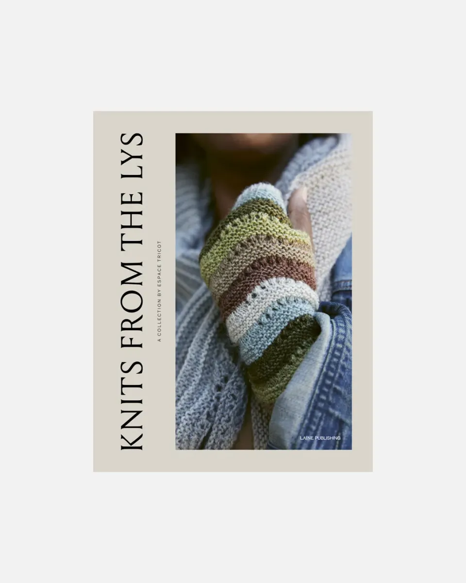 Laine Knits from the LYS strikkebog indbundet engelsk