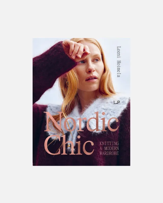 Laine Nordic Chic strikkebog indbundet engelsk 18 opskrifter