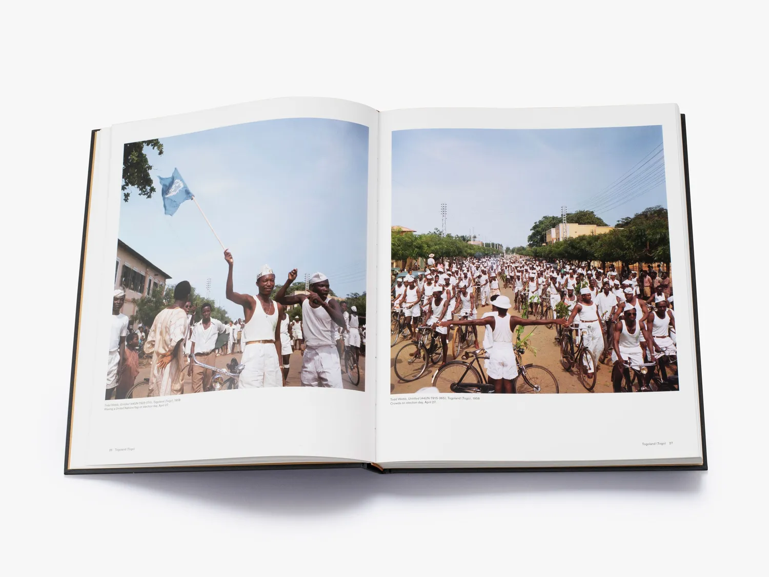 Thames & Hudson Todd Webb in Africa fotobog illustreret