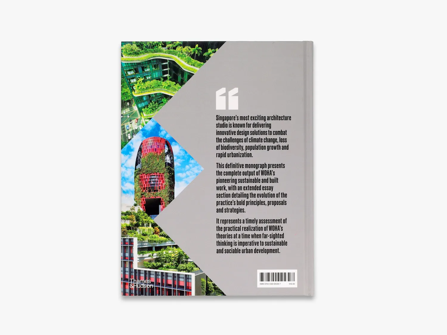 Thames & Hudson WOHA bog om bæredygtig arkitektur illustreret
