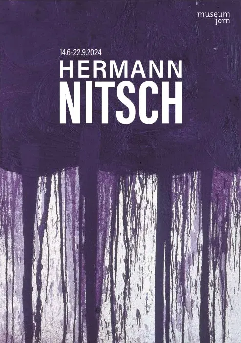 Museum Jorn Hermann Nitsch plakat 50 x 70 cm