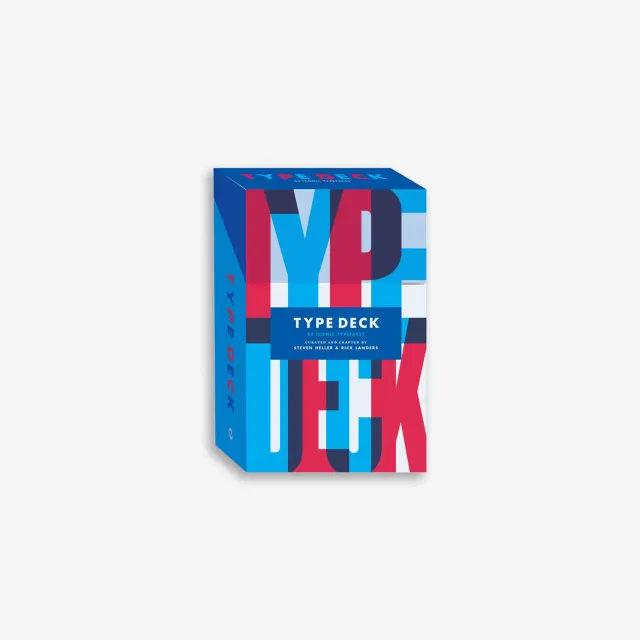 Thames & Hudson Type Deck: A Collection of Iconic Typefaces kortsæt