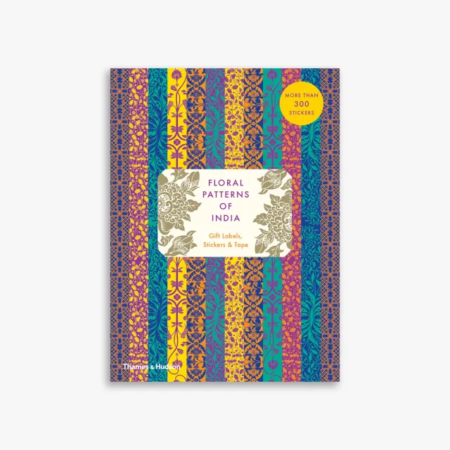 Thames & Hudson Floral Patterns India klistermærkebog