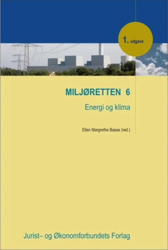 Miljøretten 6 Energi og klima fagbog papirbog miljøret
