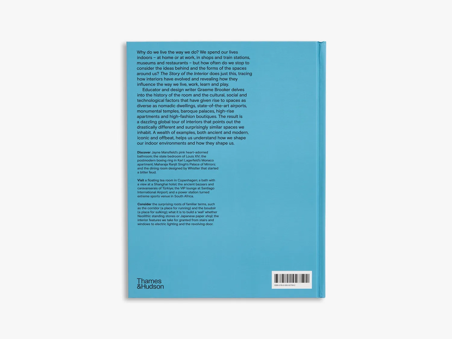 Thames & Hudson The Story of the Interior bog om interiørdesign