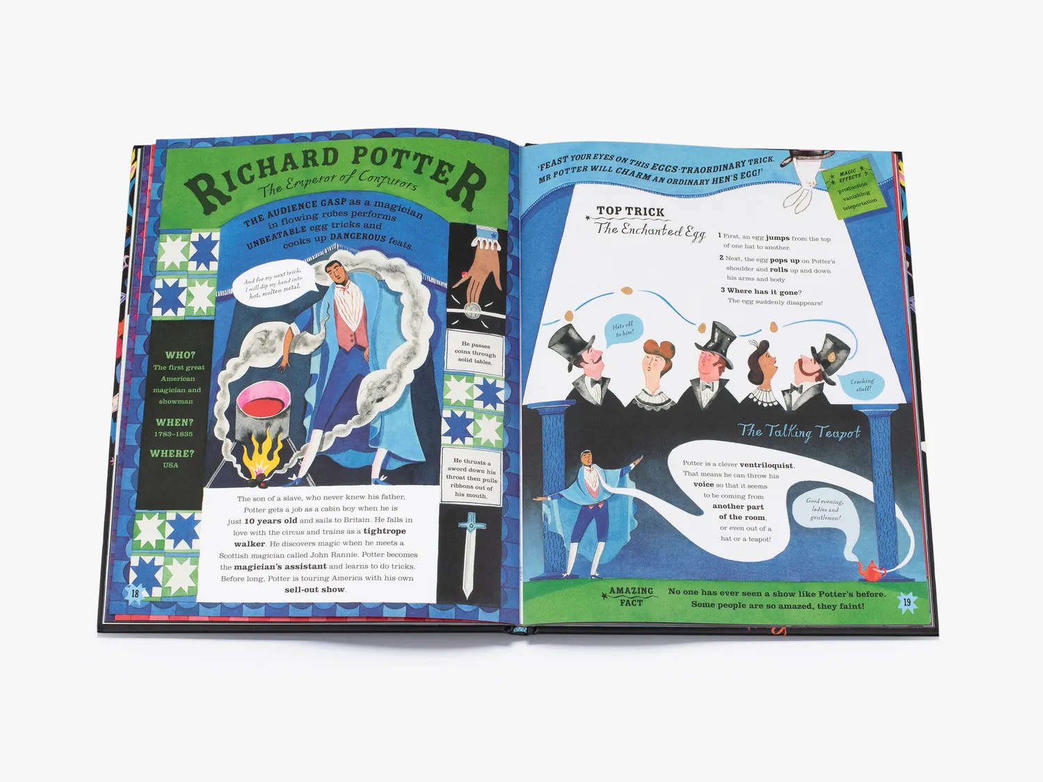 Thames & Hudson Marvellous Magicians børnebog signeret udgave