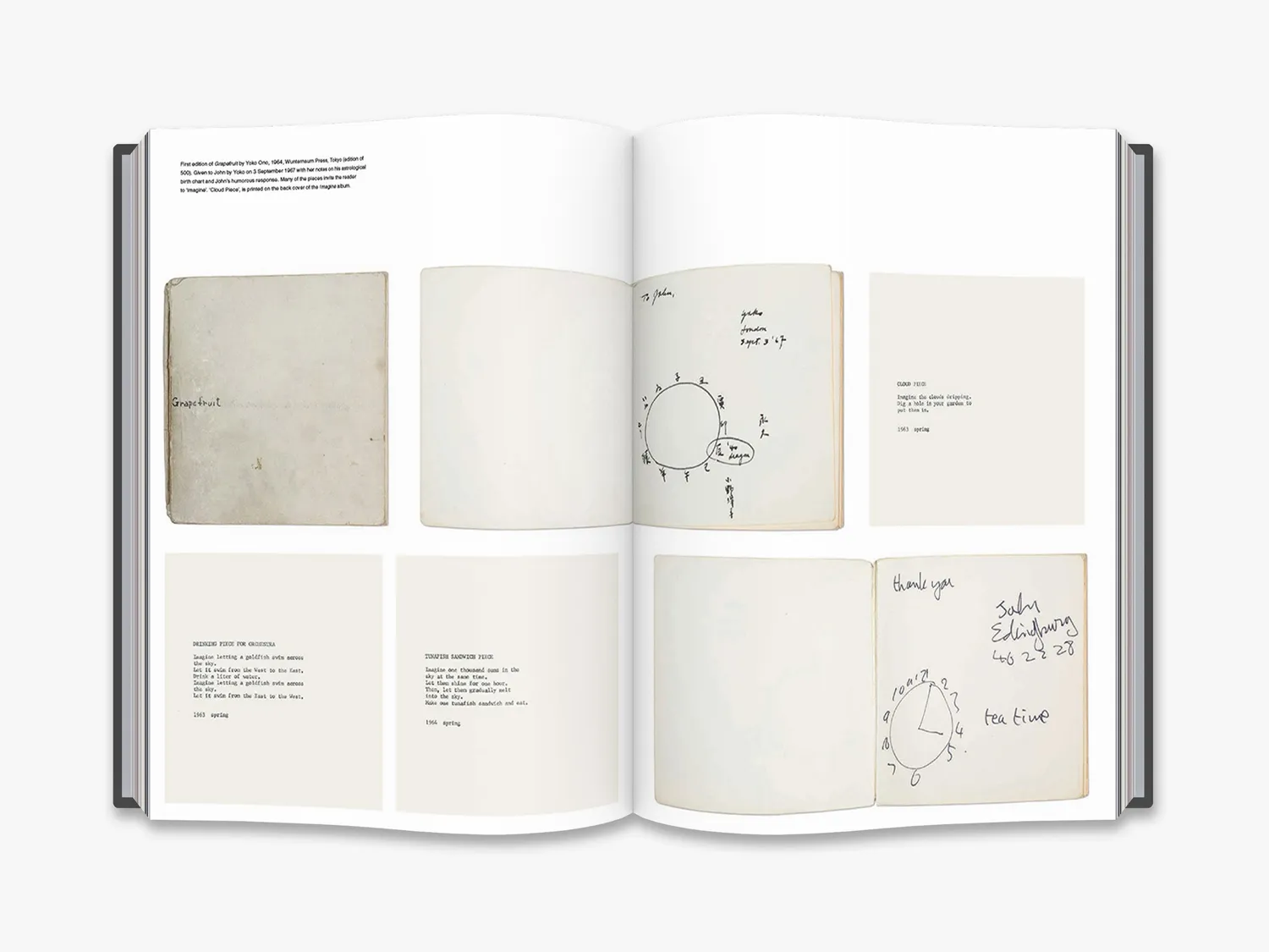 Thames & Hudson Imagine John Yoko bog collectors edition print